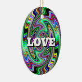 愛の平和 セラミックオーナメント (右)