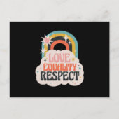 『愛の平等』 ポストカード (正面)