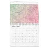 愛の年 カレンダー (1月 2026)