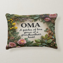 「愛の庭はOMAに生える アクセントクッション