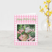 愛の庭 カード (黄色い花)