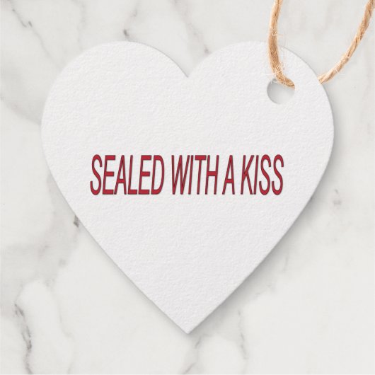 愛の引用文で封じられている フェイバータグ (裏面)