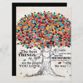 愛の引用文夫、夫の誕生日ギフト メニュー (正面/裏面)