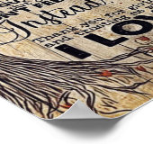 愛の引用文私の夫に、トレンディーギフト ポスター (角)