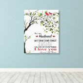 愛の引用文 |かわいいデコール キャンバスプリント (インサイチュ (ウッドフロア))
