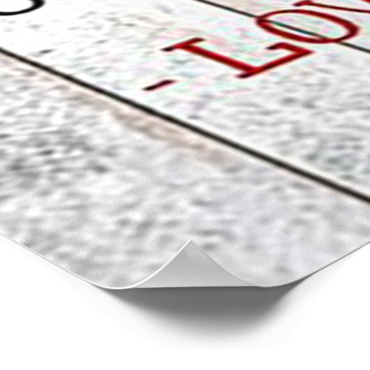 愛の引用文 |トレンディー ポスター (角)