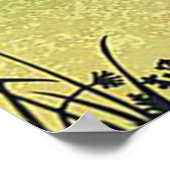 愛の引用文 |夫最高のへの贈り物 ポスター (角)