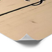 愛の引用文 |彼氏のかわいいプレゼント ポスター (角)