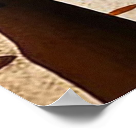 愛の引用文 |彼氏のかわいいプレゼント ポスター (角)