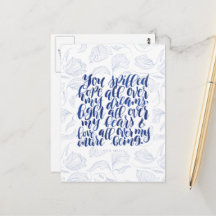 愛の引用文：私の夢の中で希望をこぼした