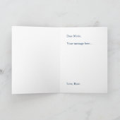 愛の引用文：言葉が意味を成さなかった カード (内部)