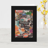 愛の強いブランドは人種差別を嫌うポスター カード (黄色い花)