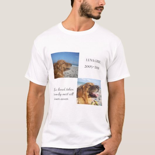 愛の強さの追悼 Tシャツ (正面)
