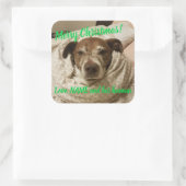 愛の弾丸と彼の人間 スクエアシール (バッグ)