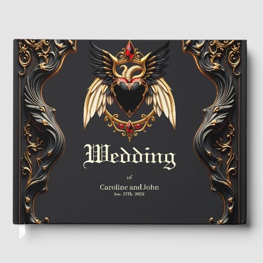 愛の影のゴシック・ロマンス ゲストブック (正面)