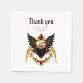 愛の影のゴシック・ロマンス スタンダードカクテルナプキン (正面)