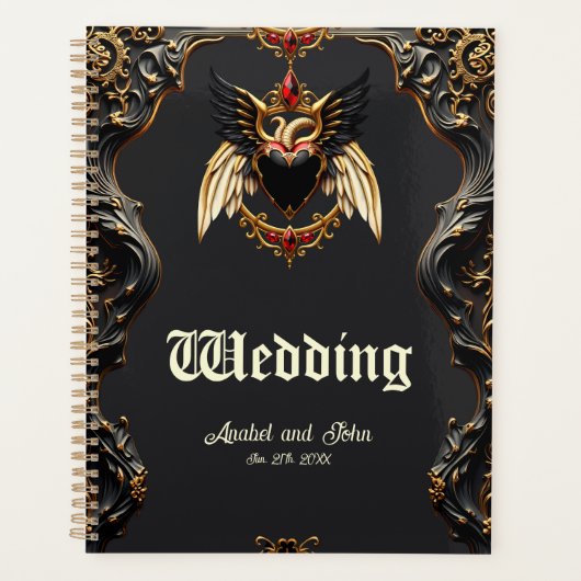 愛の影のゴシック・ロマンス プランナー手帳 (正面)