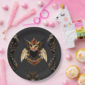 愛の影の中のゴシックのロマンス。 ペーパープレート (パーティー)