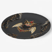 愛の影の中のゴシックのロマンス。 ペーパープレート (アングル)