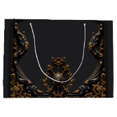 愛の影の中のゴシックのロマンス。 ラージペーパーバッグ (裏面)