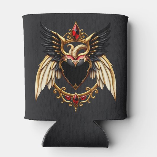 愛の影の中のゴシックのロマンス。 缶クーラー (裏面)