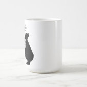 「愛の影 – 心のこもった母の日画」 コーヒーマグカップ (中央)