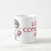 愛の征服すべて,バレンタインデー コーヒーマグカップ (中央)