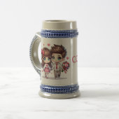 愛の征服すべて，バレンタインデー ビールジョッキ (正面左)