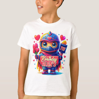 愛の忍者:かわいいロマンス!特別ギフト Tシャツ
