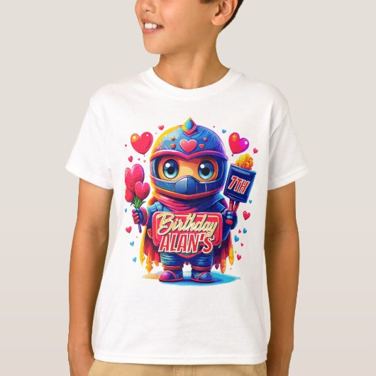 愛の忍者:かわいいロマンス!特別ギフト Tシャツ (正面)