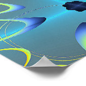 『愛の思いで痛みを伝える』 ポスター (角)