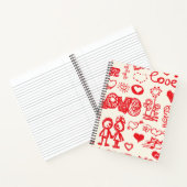 愛の思いを込めて ノートブック (内部)