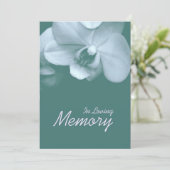 『愛の思い出のラン5』の葬儀発表 招待状 (スタンド正面)