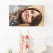 愛の思い出の記念モダン写真エレガントで 横断幕 (インサイチュ)