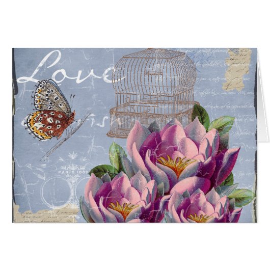 愛の思ビクトリアンい夢バタフライバードケージ (正面横)