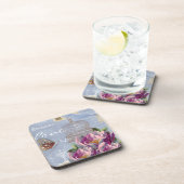 愛の思ビクトリアンい夢バタフライバードケージ コースター (右側)