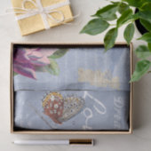 愛の思ビクトリアンい夢バタフライバードケージ 薄葉紙 (ギフト)