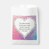 愛の恩恵バッグへのオード　詩人アドゥエラ・アコオ作 フェイバーバッグ (正面)