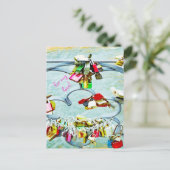 愛の情け！永遠の愛のための愛のロック ポストカード (スタンド正面)