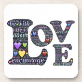 愛の意味 コースター (正面)