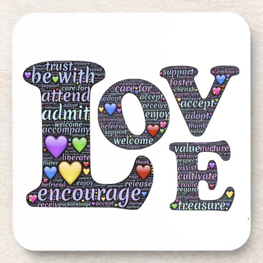 愛の意味 コースター (正面)