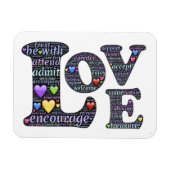 愛の意味 マグネット (横)