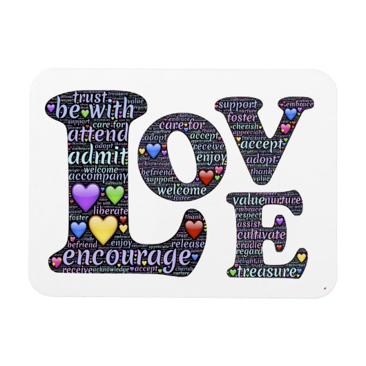 愛の意味 マグネット (横)