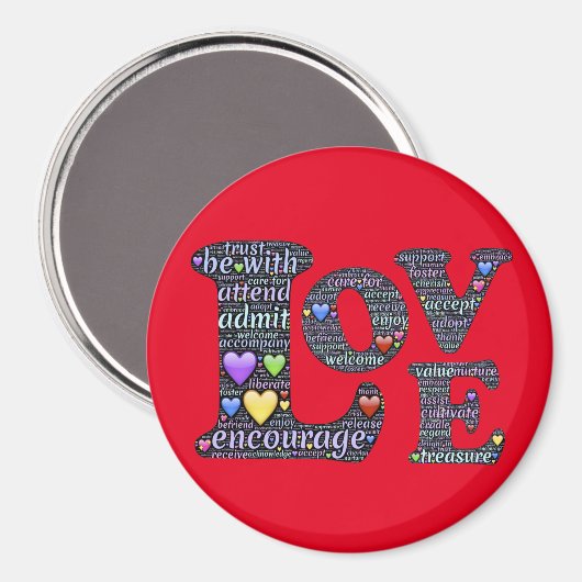 愛の意味 マグネット (正面/裏面)