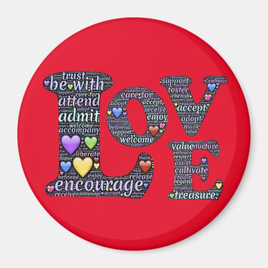 愛の意味 マグネット (正面)