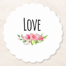 *~*愛の意思コースター柄本フラワーブーケ