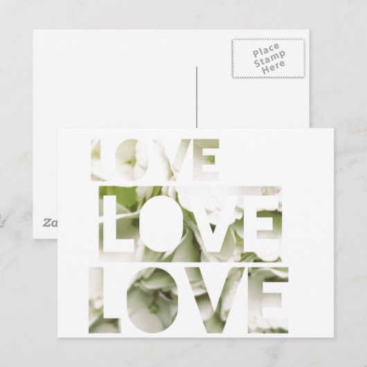 愛の愛 ポストカード (正面/裏面)