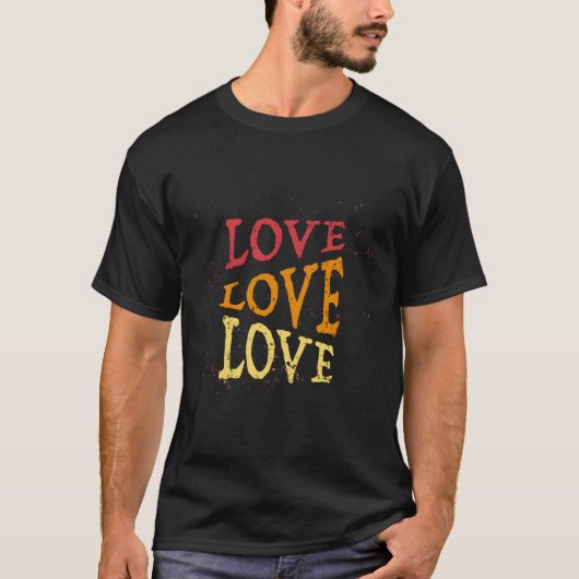 愛の愛 Tシャツ (正面)