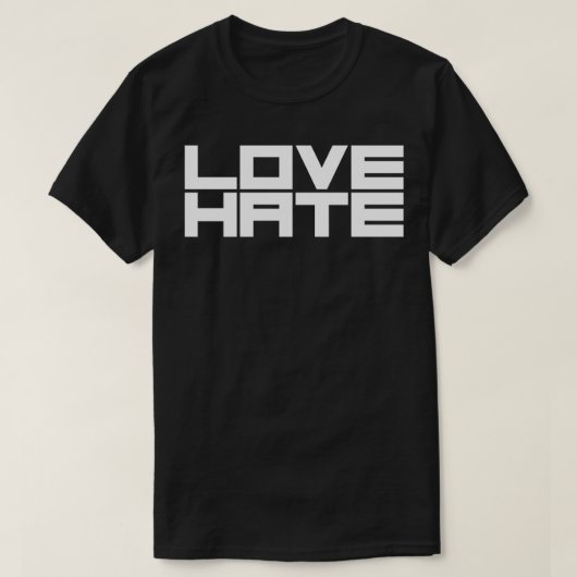 愛の憎悪 Tシャツ (デザイン正面)