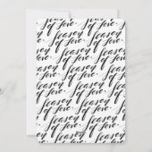 愛の手描きの季節 シーズンカード (裏面)